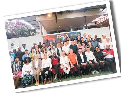 尹晴日所在的盧旺達華僑華人協會組織開展的中盧“企業面對面”活動。 本文圖片均由受訪者提供